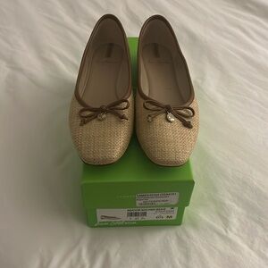 Sam Edelman Raffia Ballet Flats - LIKE NEW